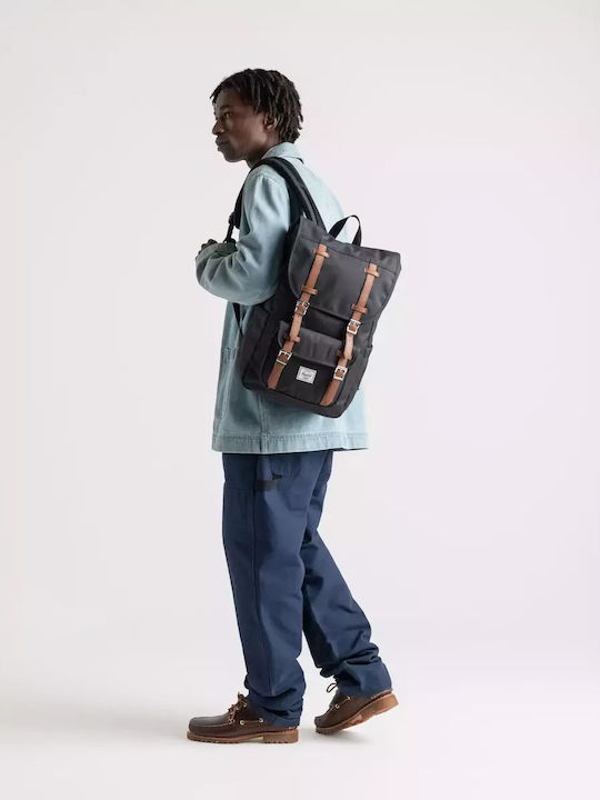 Herschel Little America Mid 21lt Black