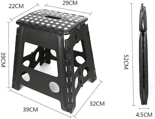 Verk Group Scaun De Plajă Negru