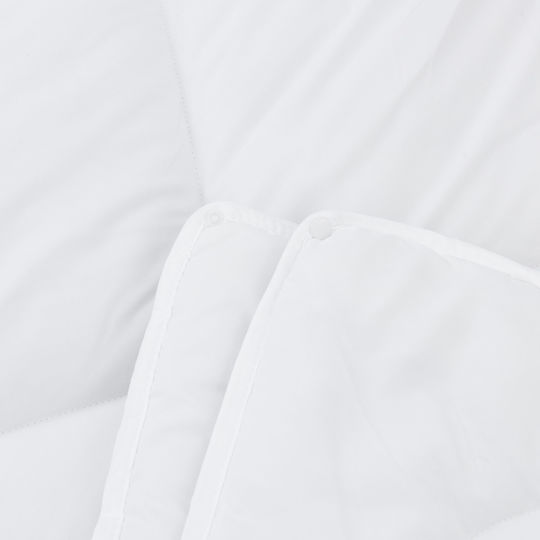 vidaXL Bettdecke Großes Doppelbett mit Microfiber-Füllung 220x240cm White