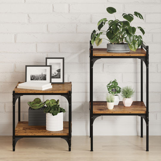Bibliothek Alt Holz 40x40x1.5cm