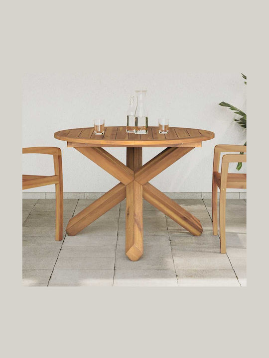 Masă Exterior Din Teak Teak 109x109x74cm
