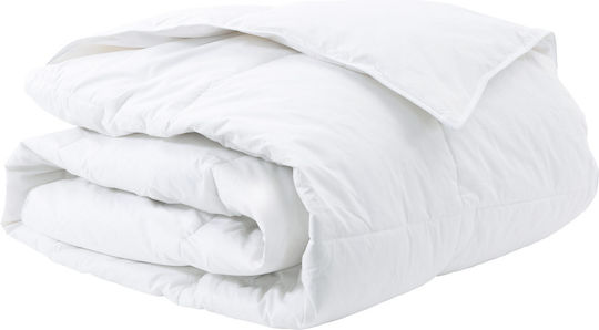 vidaXL Κουβέρτα King Size 260x220εκ. Λευκό