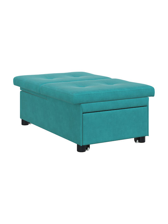 Relax Armchair Turquoise 191x67x82cm