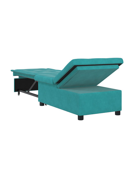 Relax Armchair Turquoise 191x67x82cm