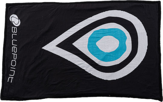 Bluepoint Beach Towel Black with Fringes 180x100cm.