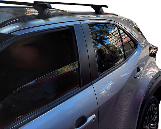 Nordrive Kit Car Roof Bars Legs Nordrive Helio Black Aluminum Toyota Yaris Cross 2021+ 2 Pieces Mb.tyariscross.02