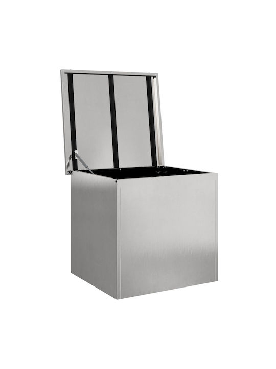 Single Door Wardrobe Metallic 55x50.5x50cm