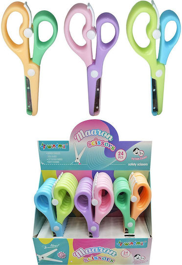 Justnote Scissors for Crafts 13.5cm with Metallic Blade 24pcs