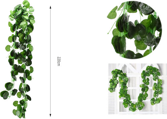 Frunziș Decorativ Artificial 220cm Verde Frunziș Decorativ Artificial 220cm Verde
