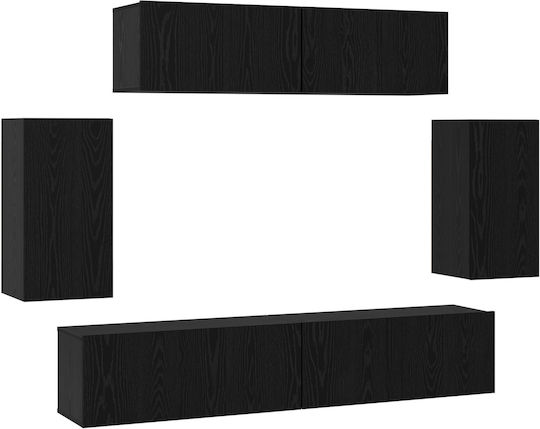 Животно помещение ТВ единица Black Oak Д80xШ30xВ30.5бр