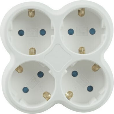 Technik Power Strip with Surge Protection 4 Positions