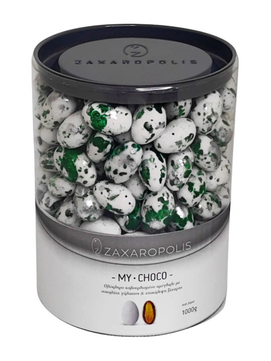 Zaxaropolis Κουφέτα de Migdale My Choco în Formă Clasic cu Aromă de Piersică Verde 1000gr