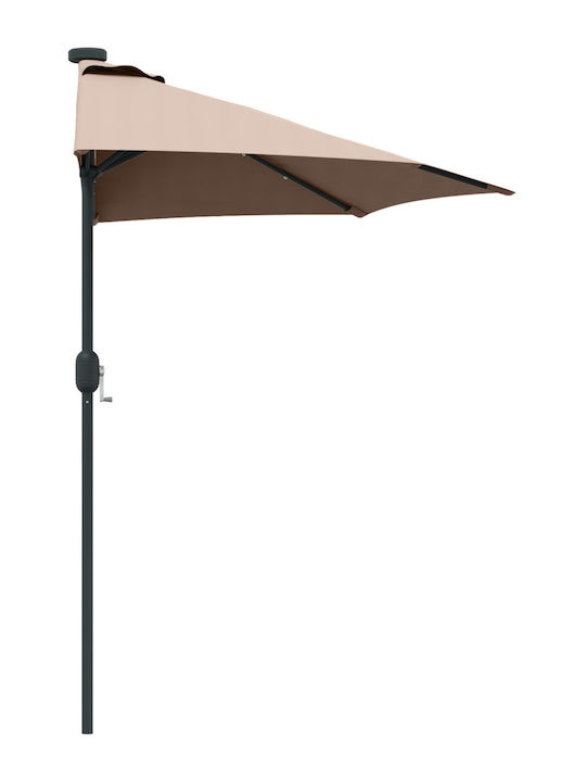 Umbrelă Suspendată Din Aluminiu Maro 2.23x2.23xÎnălțime 2.23m