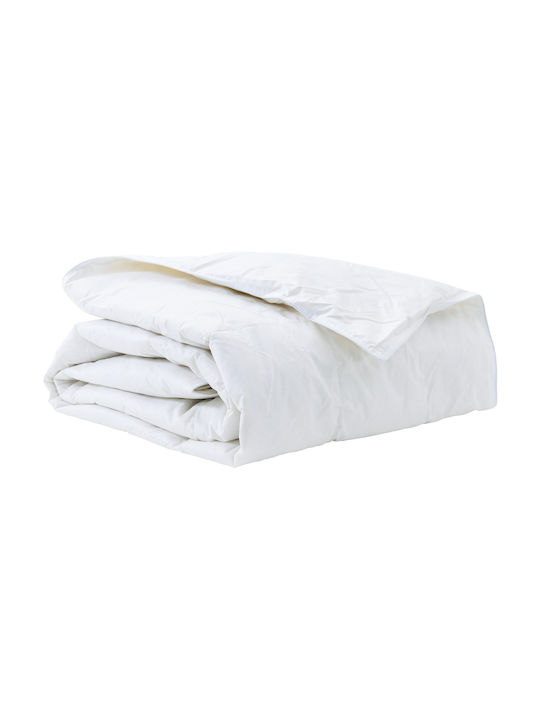vidaXL Tagesdecke Einzelbett White 135x200cm