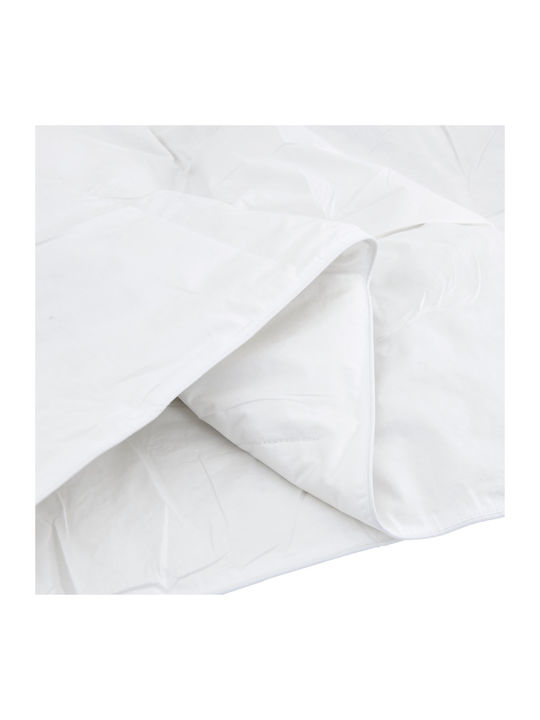 vidaXL Coverlet King Size White 260x220cm