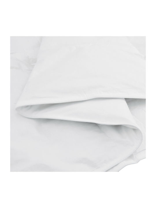 vidaXL Coverlet King Size White 260x220cm
