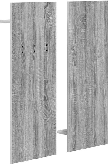 Антре с Огледало & Закачалка Sonoma Gray 70x10x90бр
