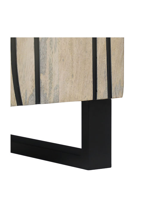 Eingangsmöbel mit Schrank White and Black 40x33.5x75cm