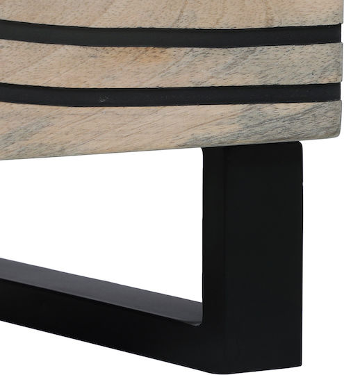 Eingangsmöbel mit Schrank White and Black 40x33.5x110cm