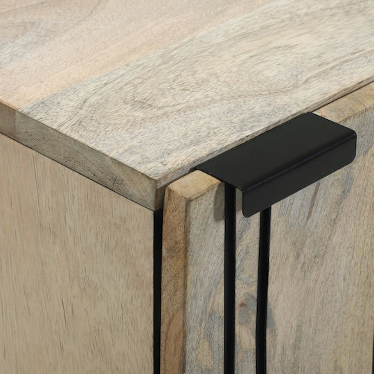Eingangsmöbel mit Schrank White and Black 40x33.5x75cm