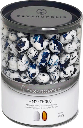 Zaxaropolis Κουφέτα de Migdale My Choco în Formă Clasic cu Aromă de Caramel Albastru marin 1000gr