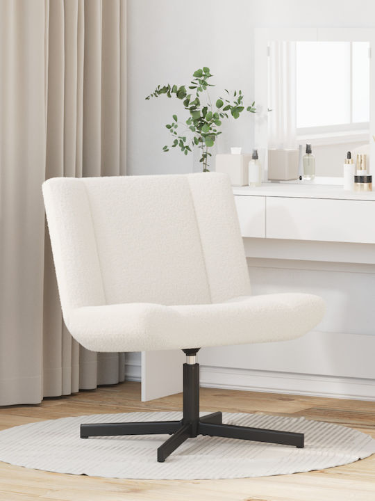 Stuhl in Beige Farbe 63x75x76cm 1Stück