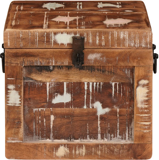 vidaXL Wooden Decorative Box Storage