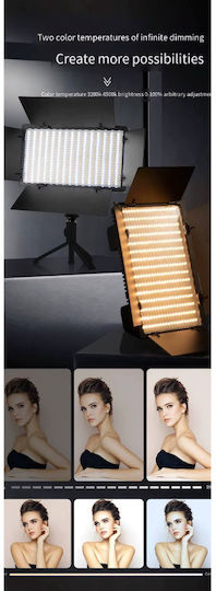 Continuous Light Studio Kit Φωτισμού 3 Φωτιστικών 50W 3200 - 5600K