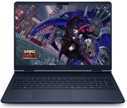 Dell Alienware 16X Aurora 16" QHD+ 240Hz (Ultra 9-275HX/32GB/1TB SSD/GeForce RTX 5060/W11 Home) Interstellar Indigo (US Keyboard)