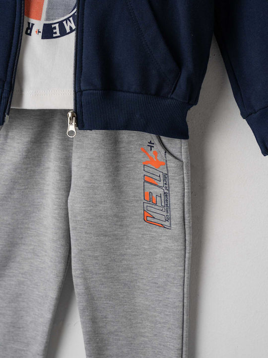 Kinder Sweatpants Set - Jogginganzug Blue 3Stück