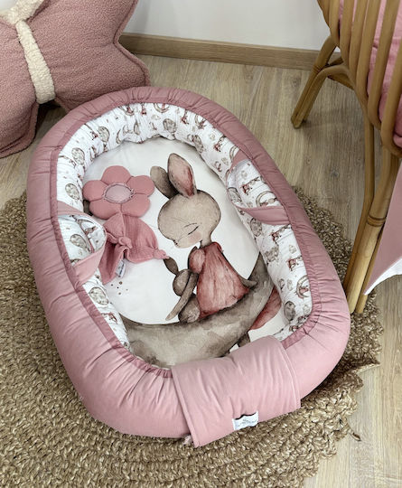 Velvet White Baby Nest