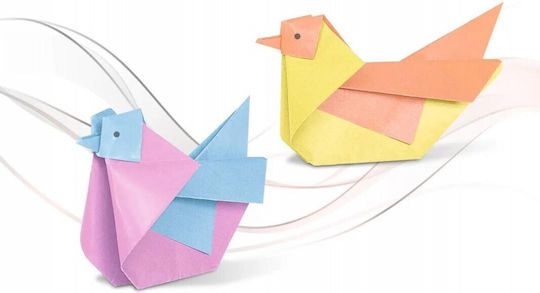 Foaie Origami Duo Pastel 10x15cm 80 G/m² 100 buc Ursus 4008525254164