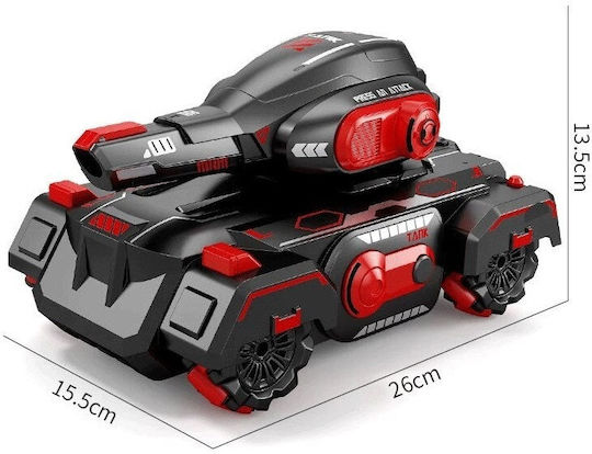 Teleghidat Tanc 4WD Negru