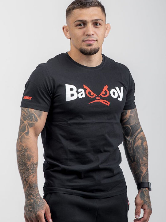 T-Shirt Black, White, Red