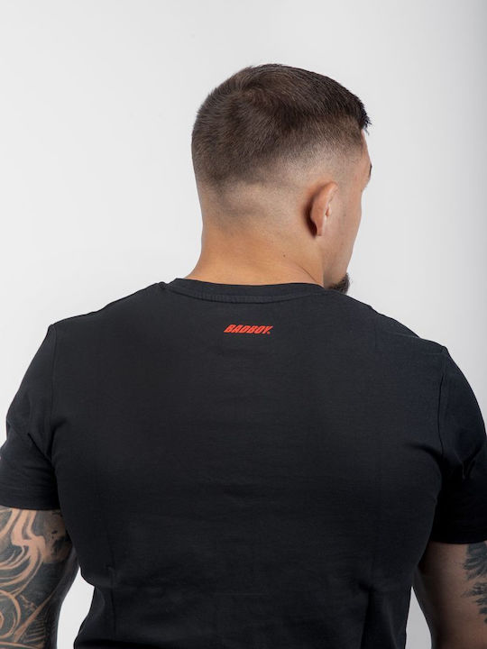 T-Shirt Black, White, Red