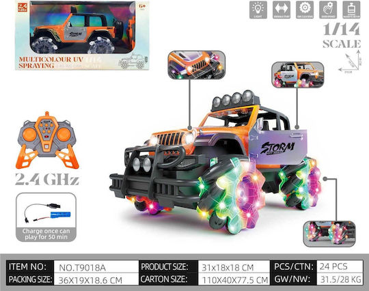 RC Jeep Car with Lights T9018a-1:14 502175 Tradesor