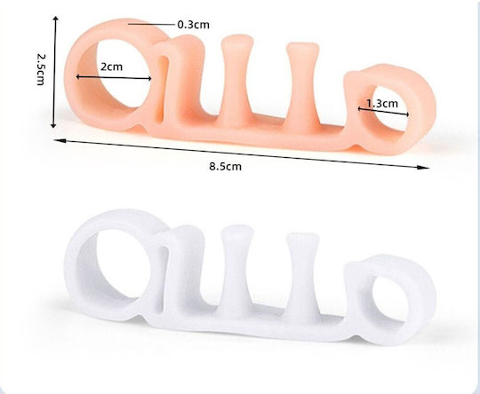 Set 2 Schutzvorrichtungen für Zehen