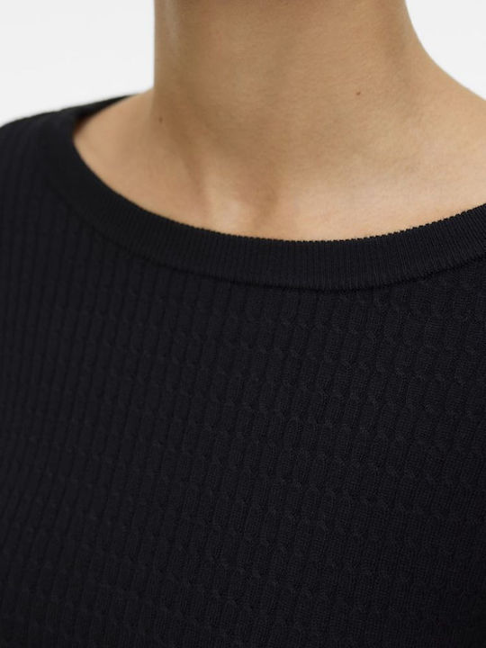 Women's Long Sleeve Sweater Black