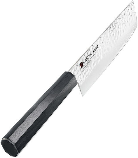 Kasumi Kuro Нож Nakiri от Дамаска Стомана 16.5см