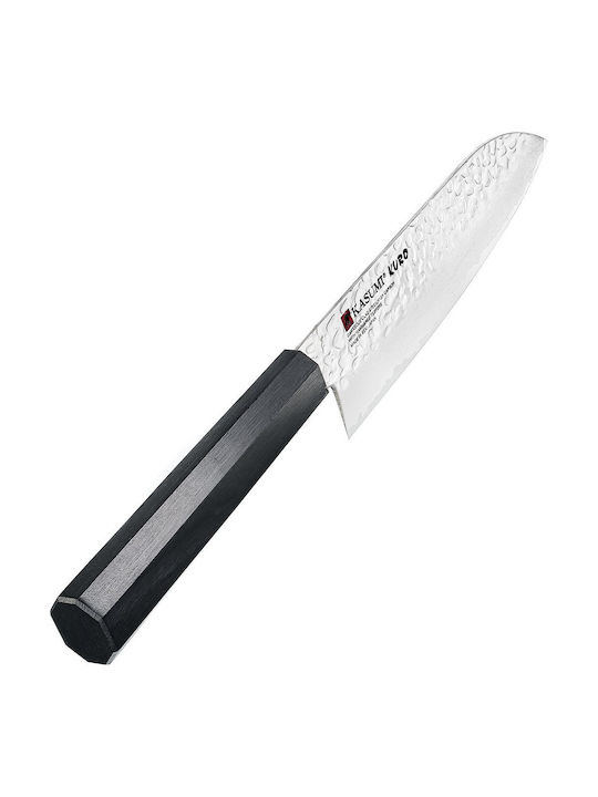 Kasumi Μαχαίρι Santoku από Δαμασκηνό Ατσάλι 16.5cm