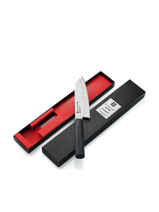 Kasumi Μαχαίρι Santoku από Δαμασκηνό Ατσάλι 16.5cm