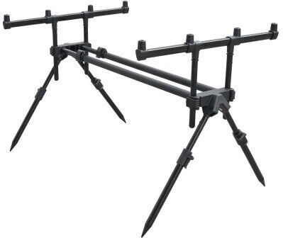 Baracuda Rp12sp Rod Pod 4 Fishing Rod Holders Black