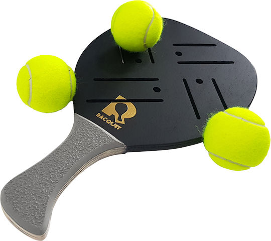 Morseto Beach Racquet Holes Racquet Astipalaia Grey Curved Grip