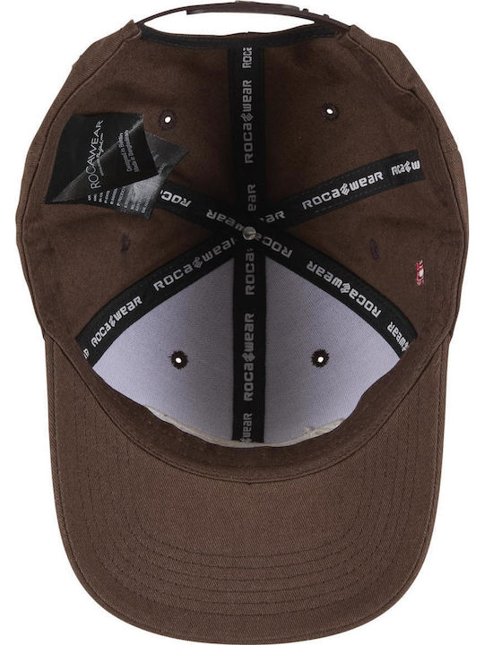 Rocawear Παιδικό Καπέλο Jockey Υφασμάτινο Καφέ
