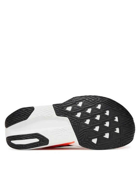 Rebel V5 Ανδρικά Αθλητικά Παπούτσια Running White / Urgent Red