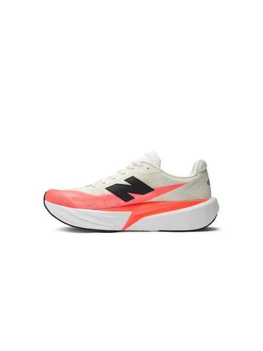 Rebel V5 Ανδρικά Αθλητικά Παπούτσια Running White / Urgent Red