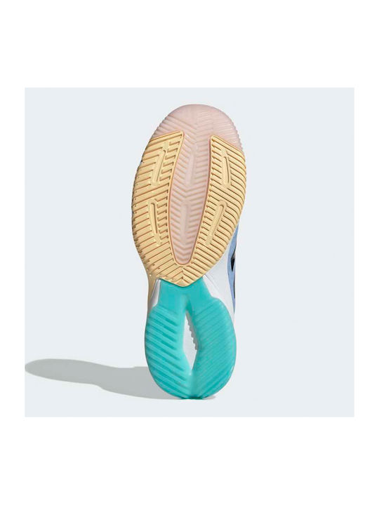 Crazyflight 6 Mid Sport Shoes Volleyball Glow Blue / Shadow Navy / Flash Aqua