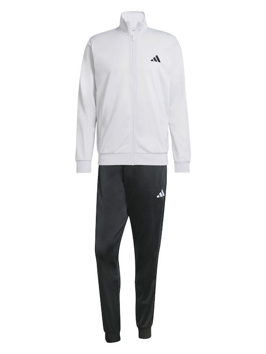 Jogginghose Glänzend mit Gummizug Weiß