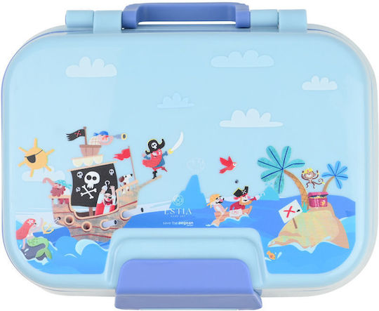 Estia Save The Aegean Plastic Kids' Lunch Set 1.03lt Treasure Quest x x 7cm