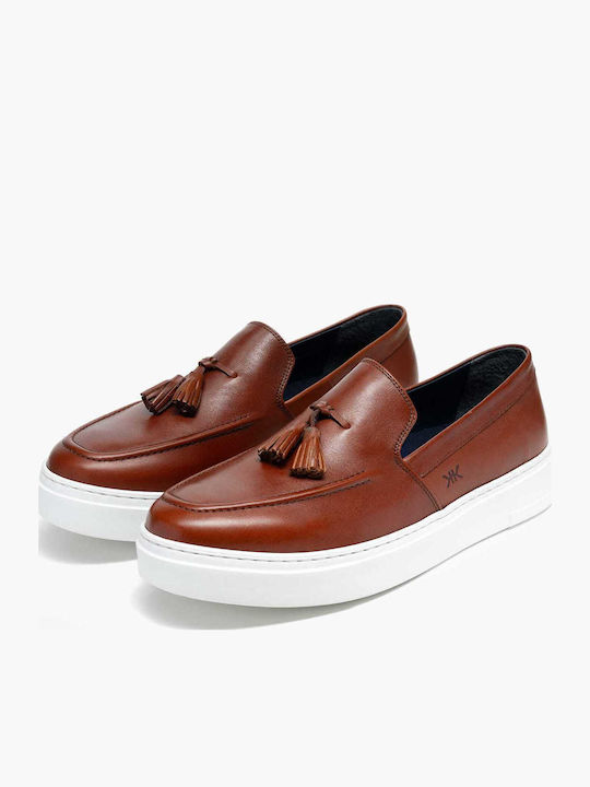 Men's Leather Loafers Tabac Brown